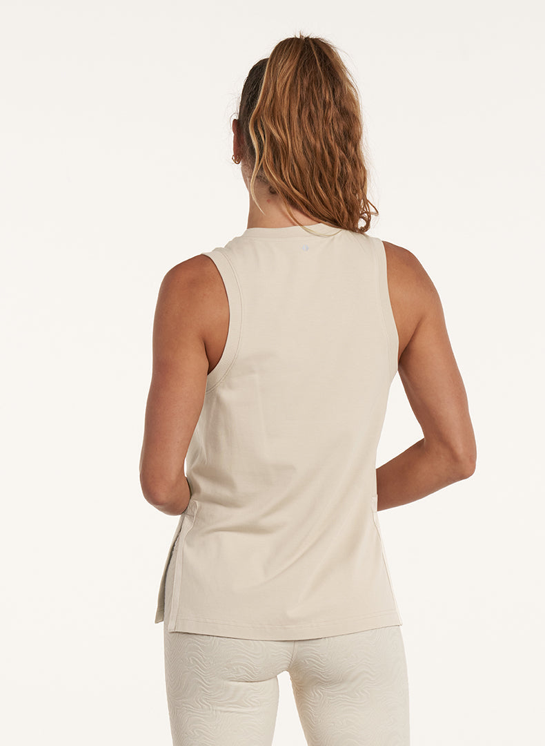 Long Line Slit Tank | Thrive Societe
