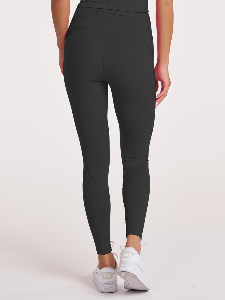 Endure Perforated 7/8 Legging - Black