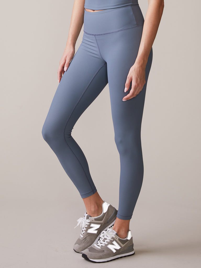 Rib 7/8 Legging in Basalt