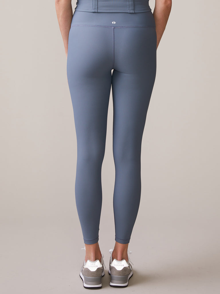 Rib 7/8 Legging in Basalt