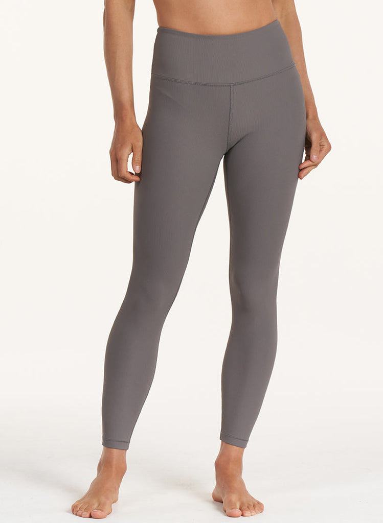 Refine Rib 7/8 Legging - Graphite