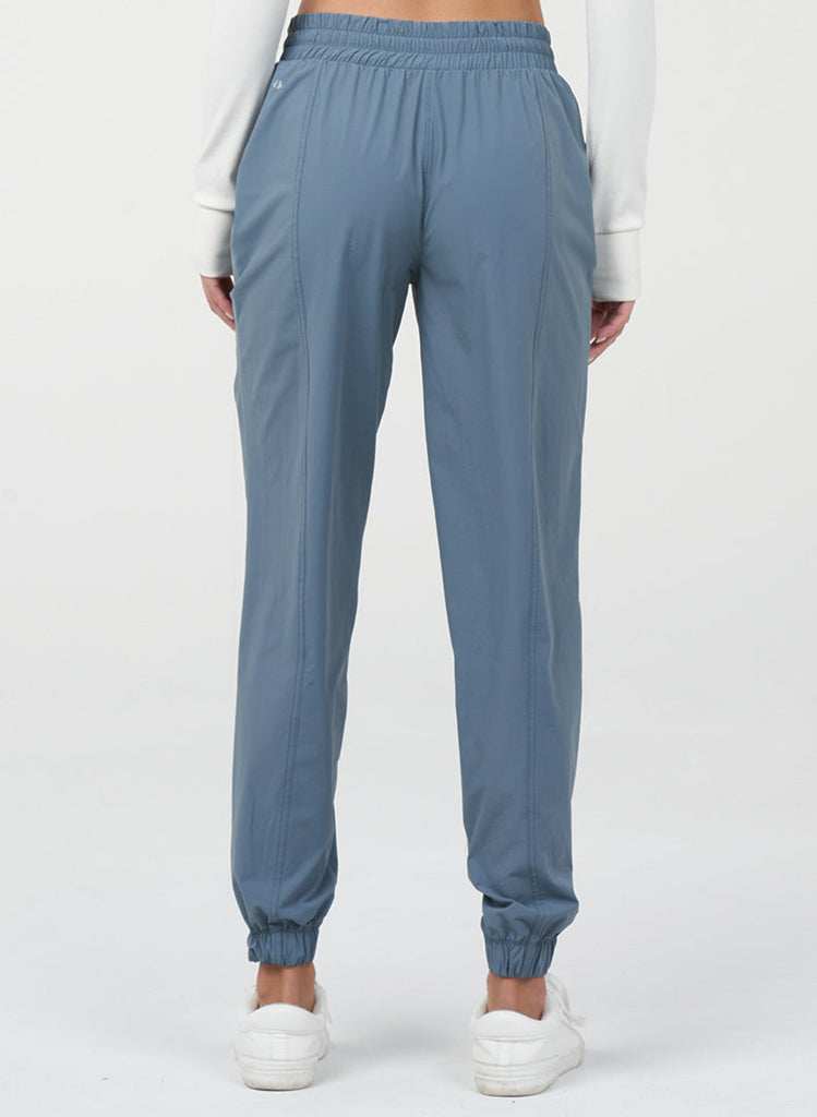 Shirred Jogger - Basalt