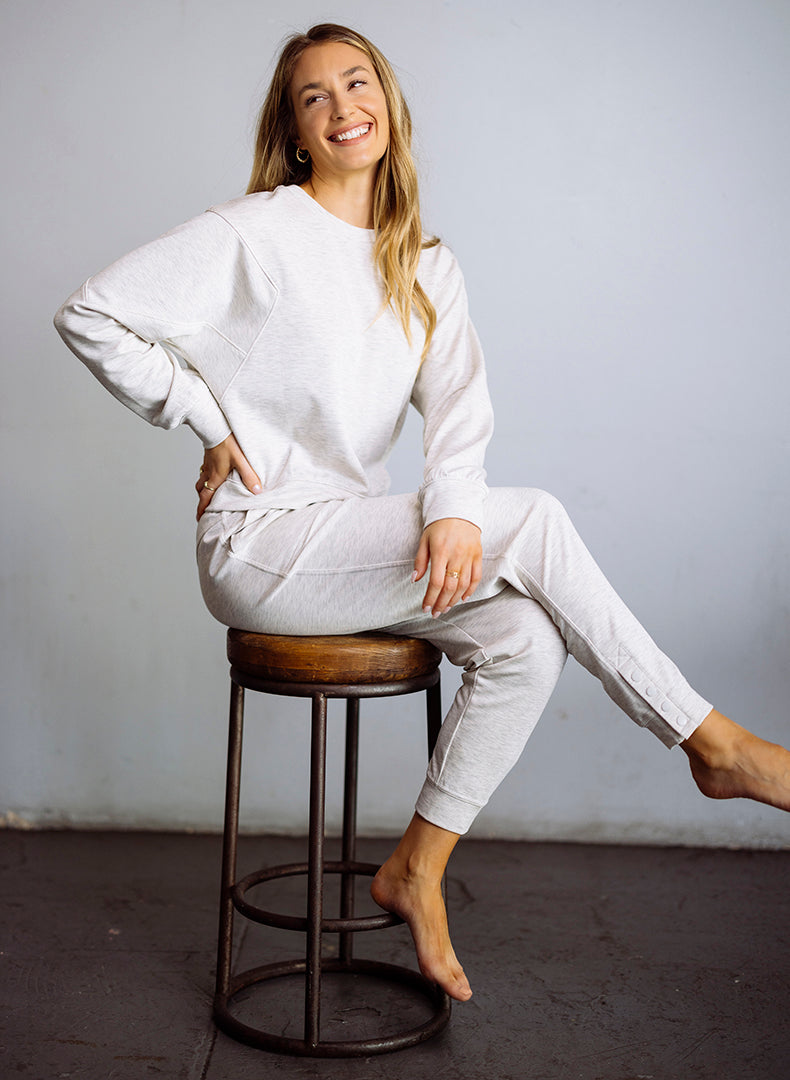Brushed Luxe Sweatshirt | Thrive Société